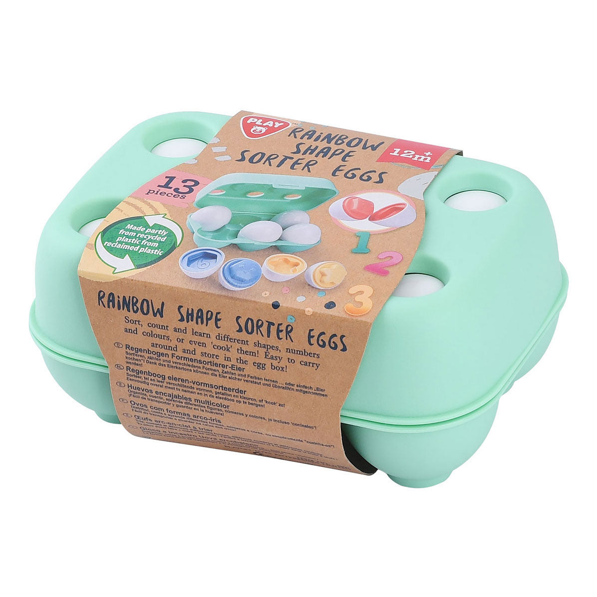 Gioca a Rainbow Eggs Sorter Sorter, 13dlg.