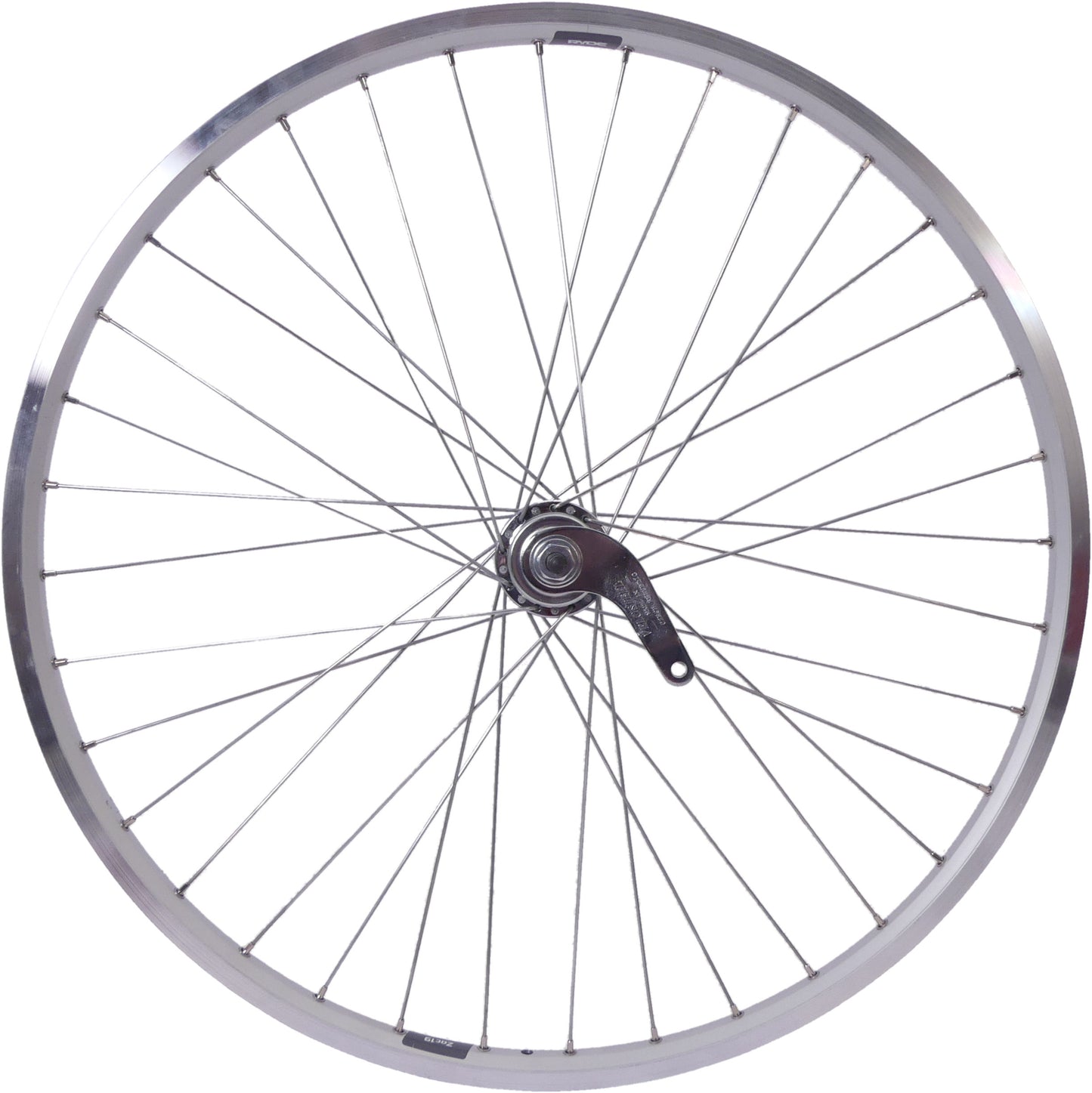 Ruota posteriore 26 x 1,75 1,95 con favorito remubaaf Zac 19 bordo - argento