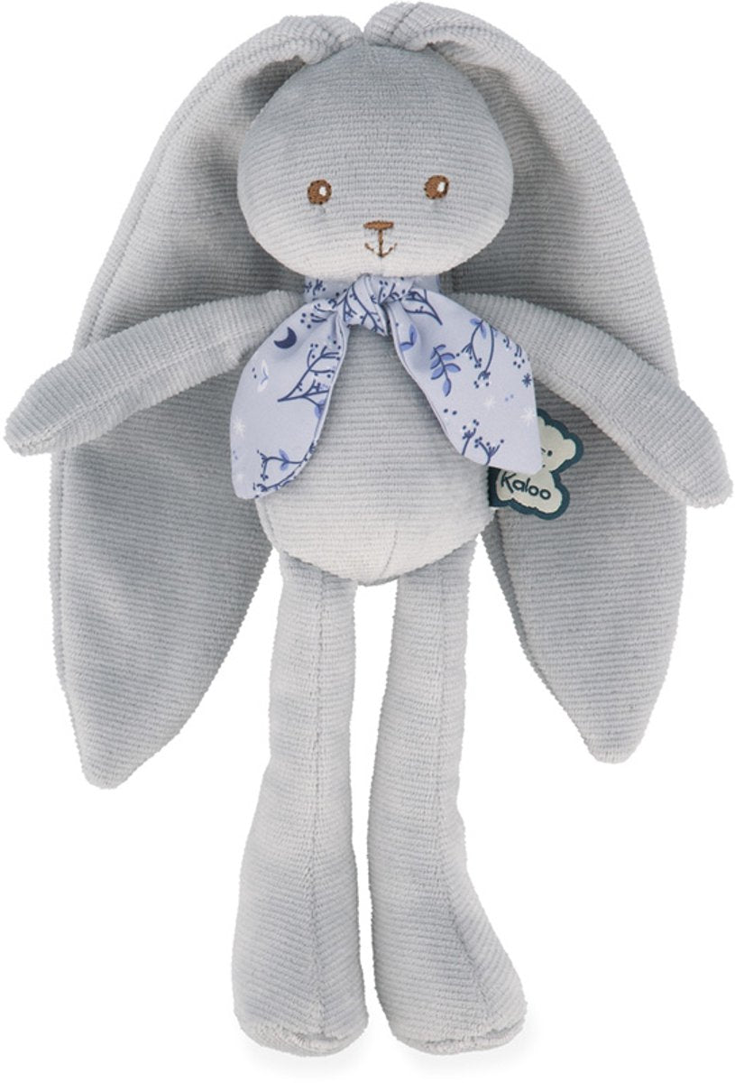 Kaloo lapinoo - coniglio di peluche - blu - 25 cm.