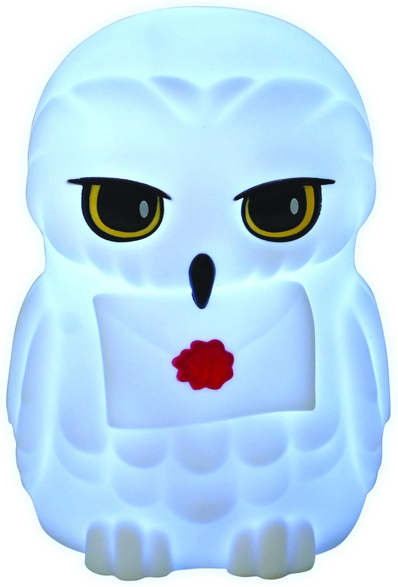Lampada notturna 3D Lexibook Hedwig con luce bianca morbida