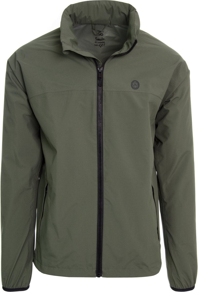 Agu go impermeable esencial verde militar