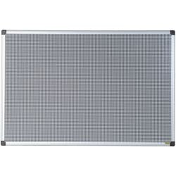 Pannello combinato bi-ufficio grigio metallo