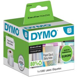 Etichettatrice etichette Dymo ft 57 x 32 mm (1000 pezzi)