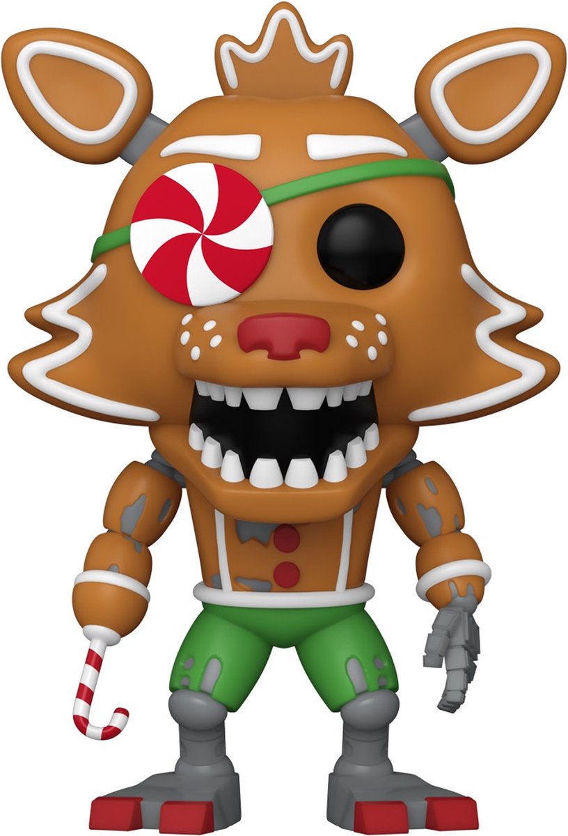 Funko five nights at freddy's - pop! games holiday foxy 9 cm verzamelfiguur - multicolours