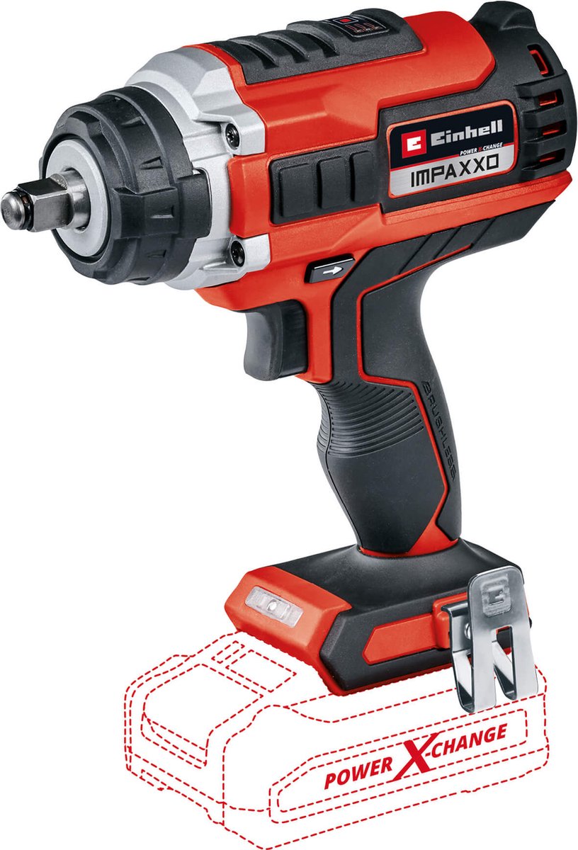 Macchina a vite da battuta di batteria Einhell Impaxxo 18 400