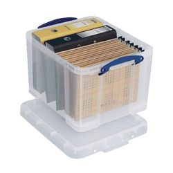 Caja archivadora cajas realmente útiles plástico transparente