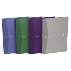 Spiraalblok oxford optik papier 90g m2 21x29,7cm geruit 5x5mm kartonnen kaft