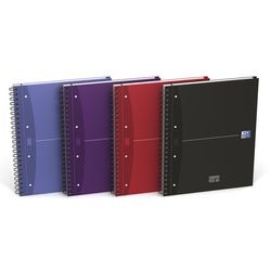 Europeanbook papel optico oxford 90g m2 23,5x32,5cm cuadros 5x5mm doble espiral