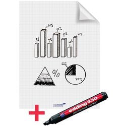 Magic-chart flipchart legamaster cuadros 80x60 25 hojas