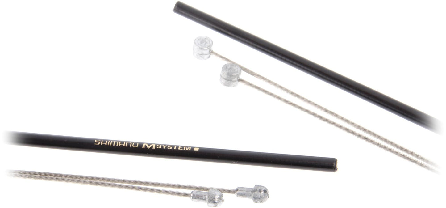 Shimano freno cable de acero negro