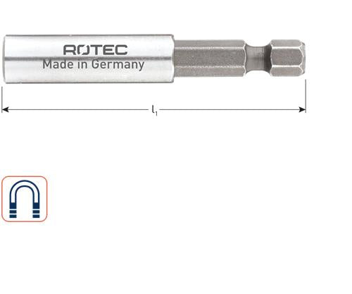 Magnete portainserti Rotec e6,3x60mm