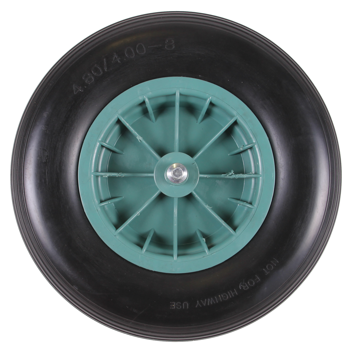 Ruota sciolta per carriola solida