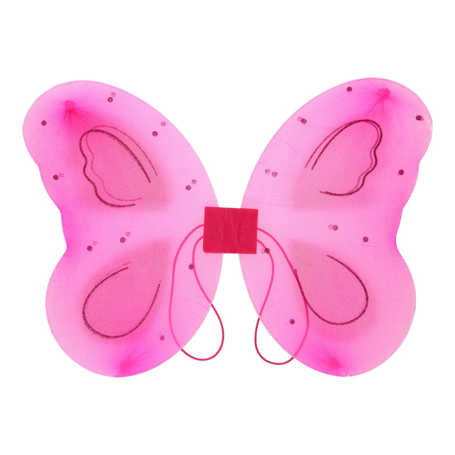 Alas de mariposa rosa