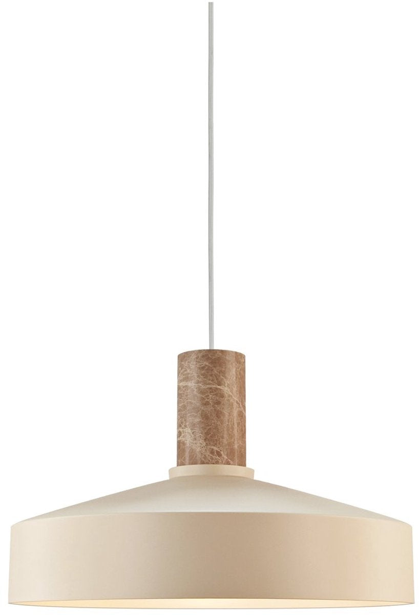 Nordlux -lámpara colgante mármol elvas-e27-beige