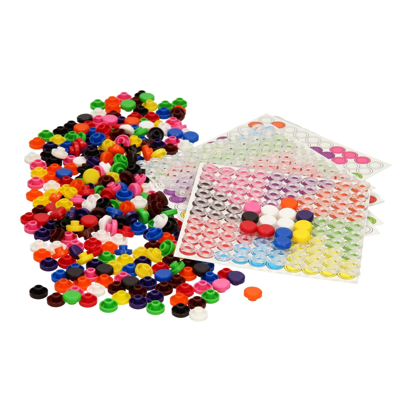 Insertar mosaico con tarjetas de muestra.