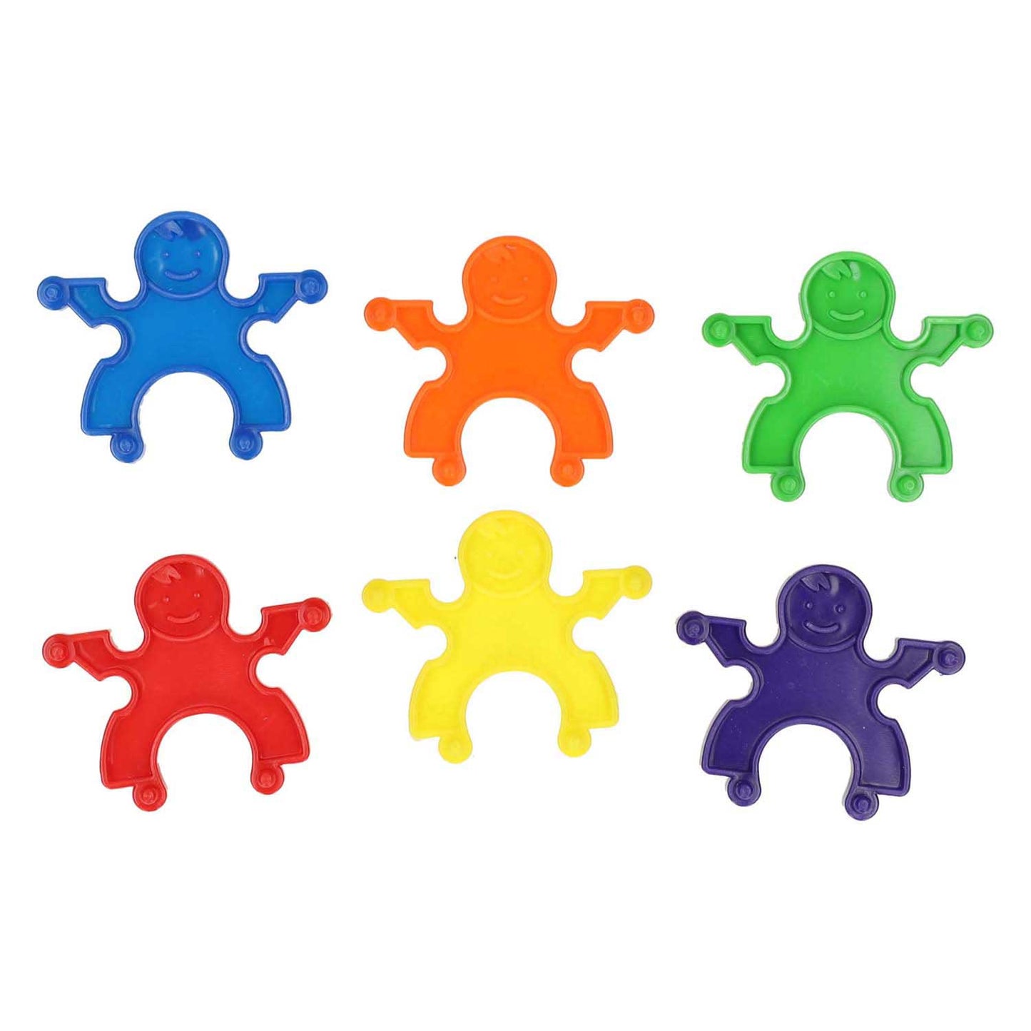 Figuras de construcción de colores - 36 uds.