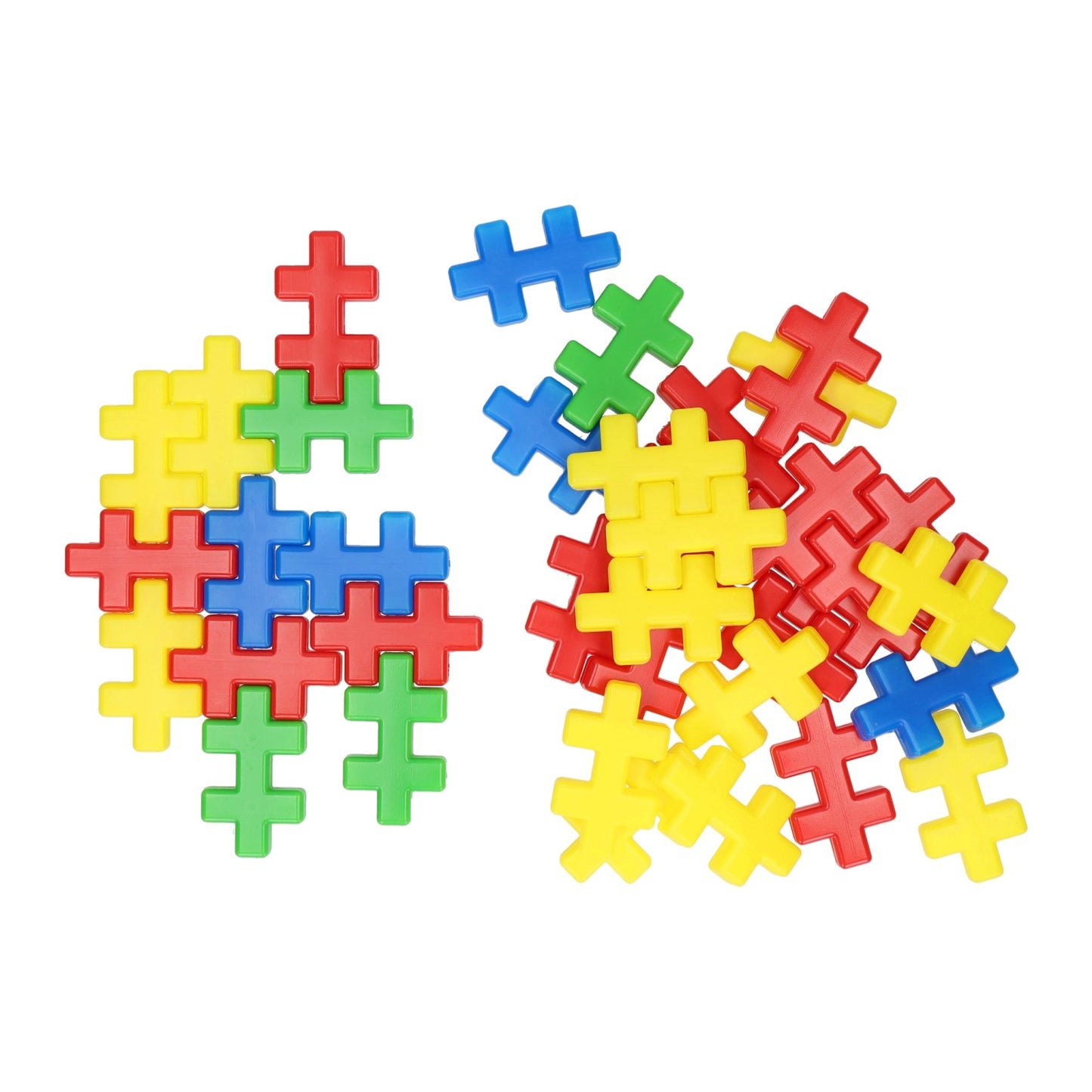 Set puzzle Plus con una forma - 60 pezzi