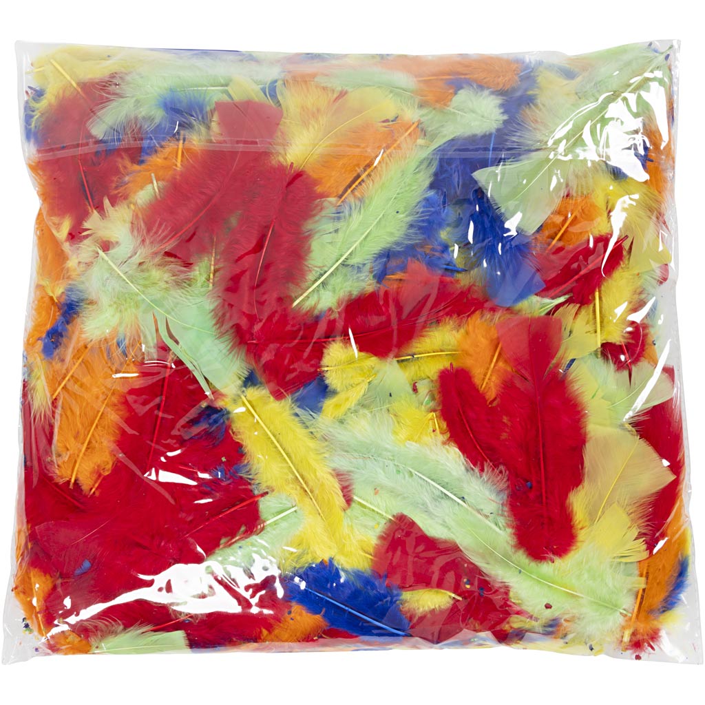 Creative Company Dons, L: 7-15 cm, vari colori, 100 g 1 borsa