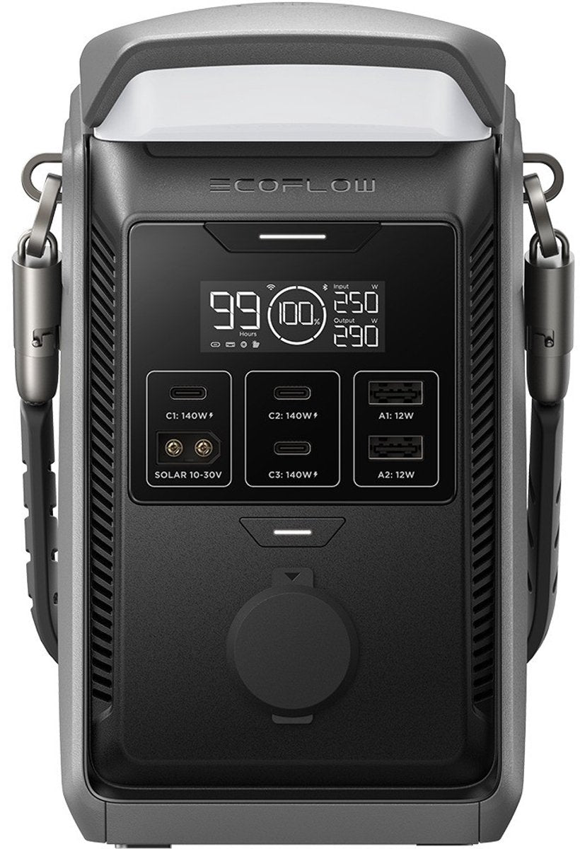 Ecoflow trail plus central eléctrica portátil de 300 CC
