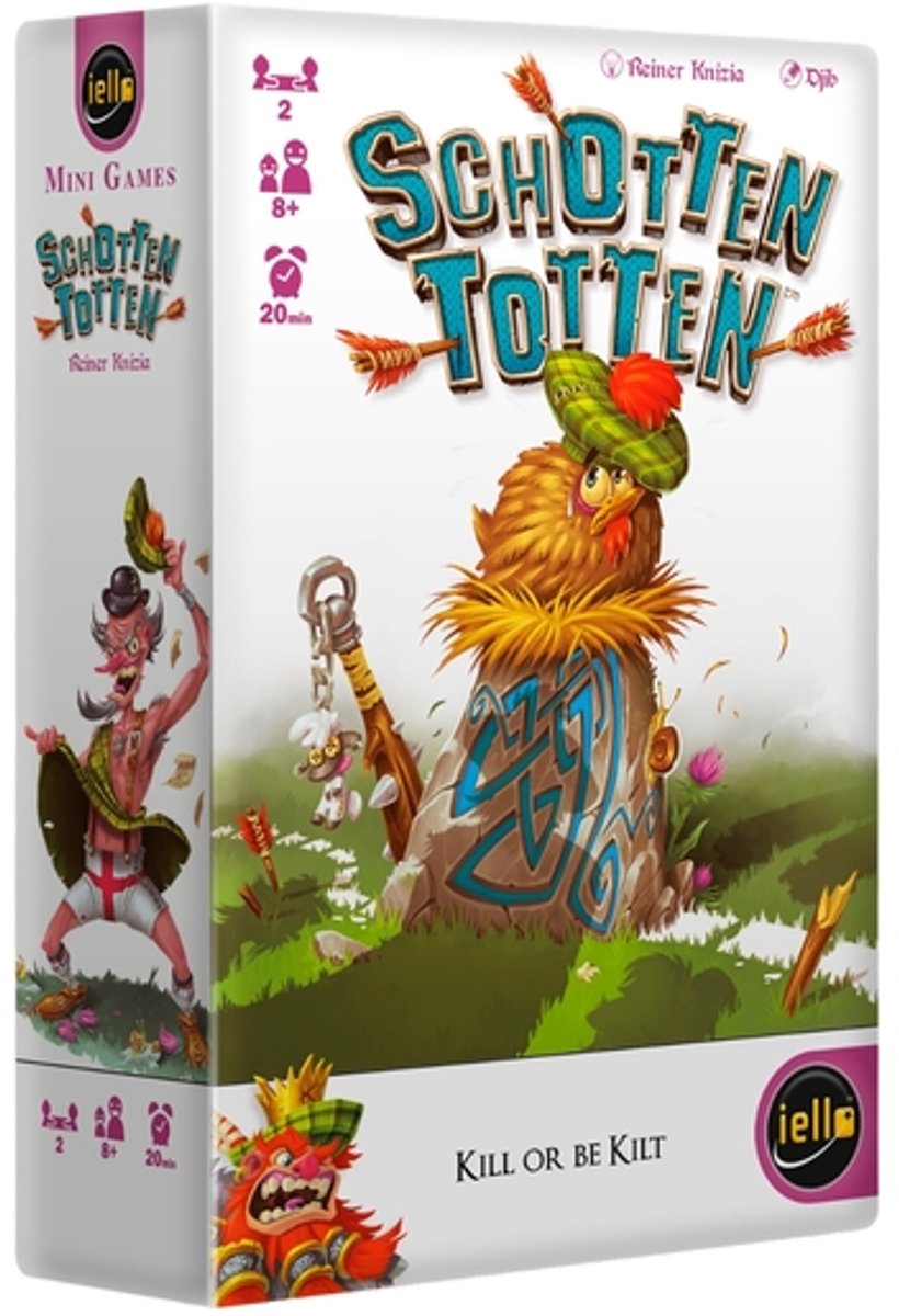 Iello schotten totten - gioco di carte - edizione inglese