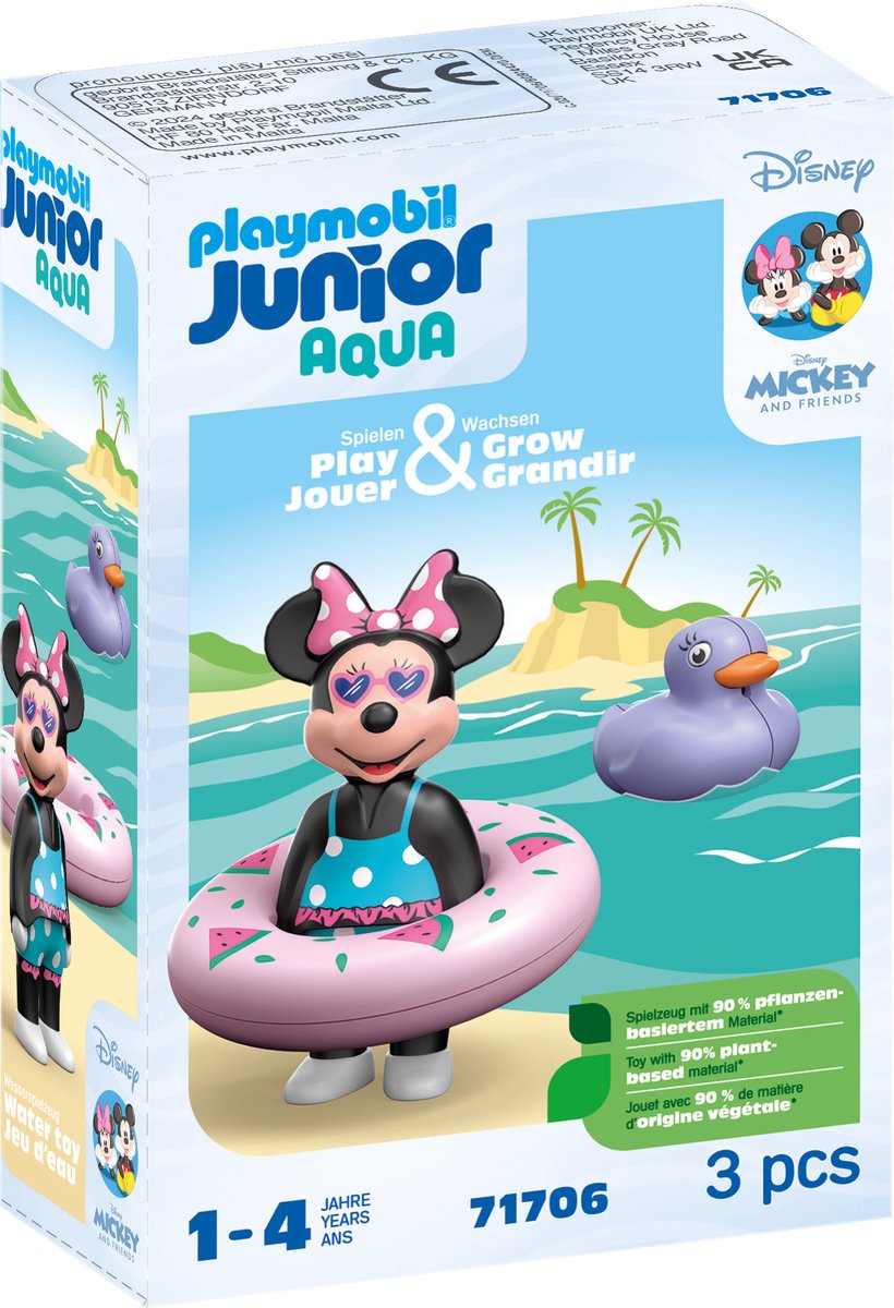 Playmobil Junior Disney: Minnie's Beach Holiday 71706