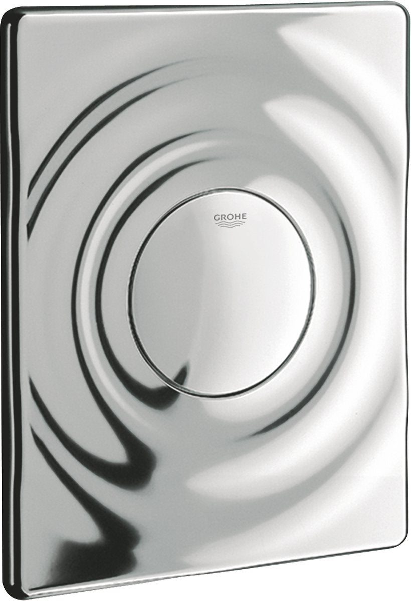 Placca di comando WC Grohe Surf mono scarico verticale orizzontale cromo