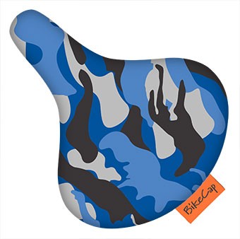 Camuflaje de bikecap de la plataforma de silla de montar