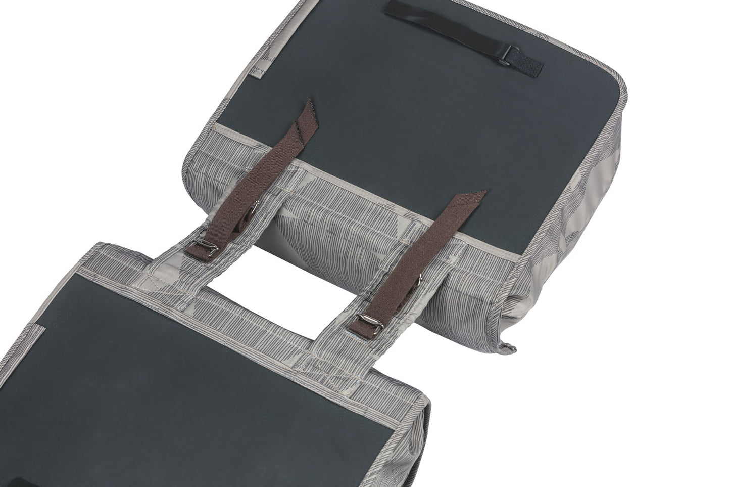 Boba de bicicleta doble de elegancia de albahaca, chateau taupe, mascota reciclada, puente universal, 40-49L