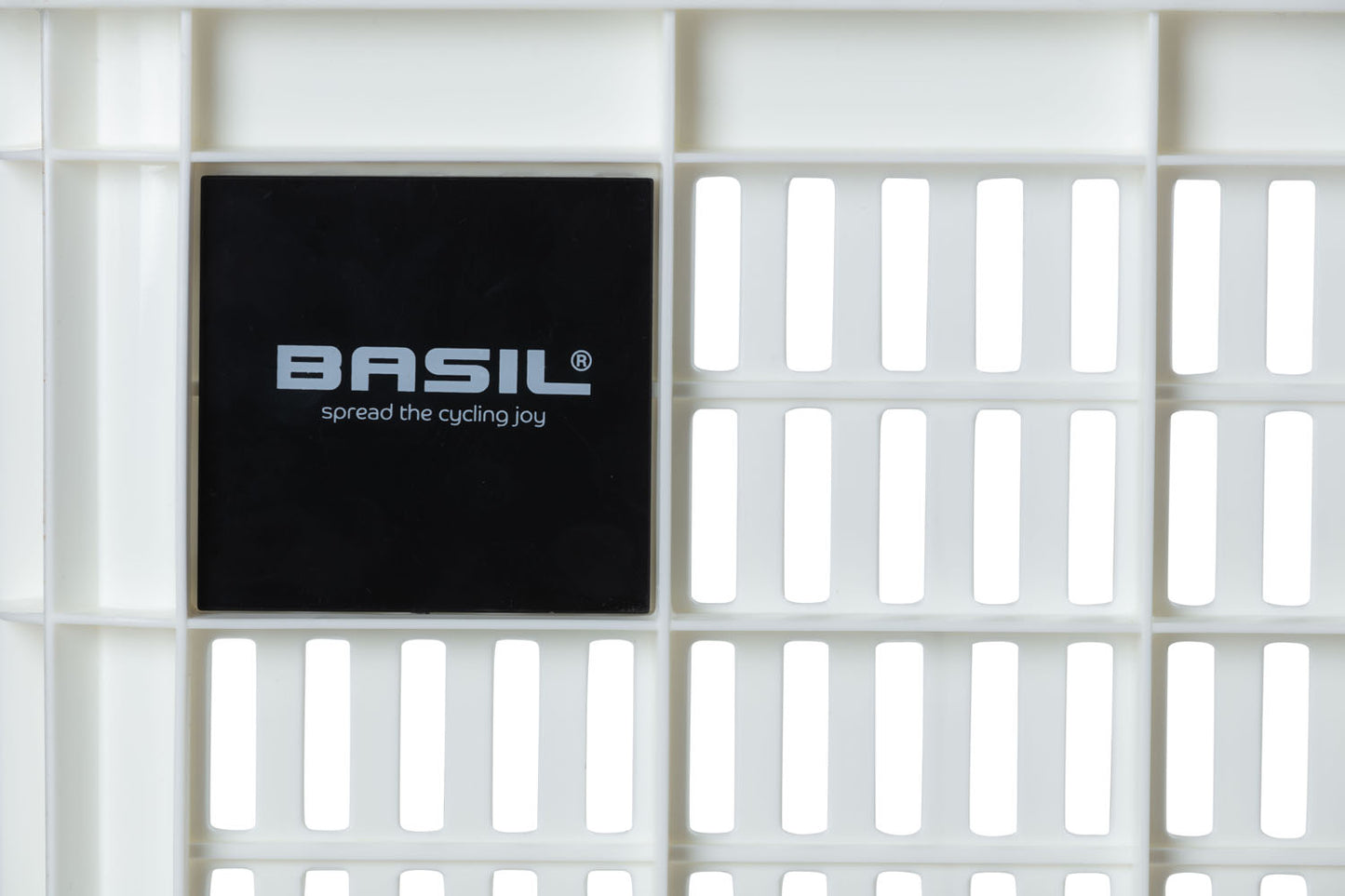 Basil Fietskrat S - Small - 17,5 litri - Bianco