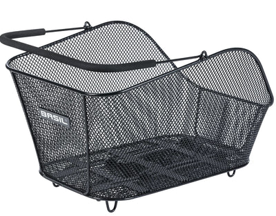 Icona del cesto di basilico m mik in acciaio mesh fine