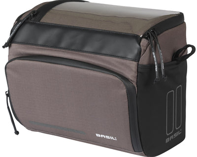 Borsa per manubrio di basilico 7-8L marrone