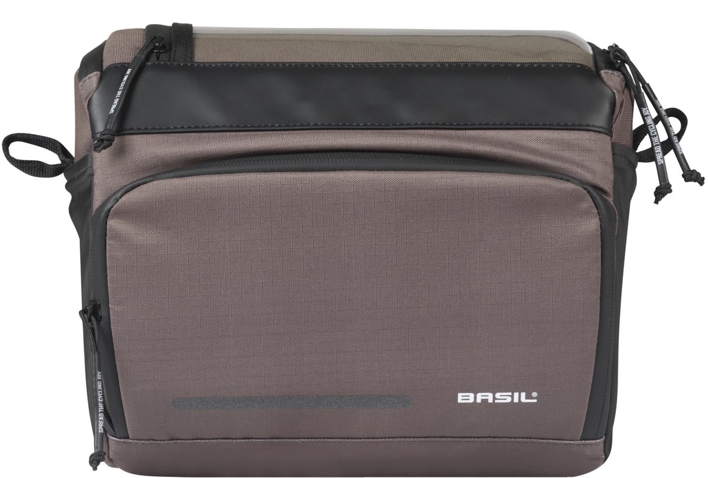 Bolso de manillar de albahaca 7-8l marrón