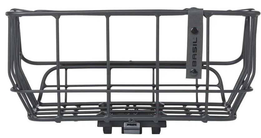 Basil Mand Portland en la parte posterior de Mik 25L Matt Black 27x35x22cm