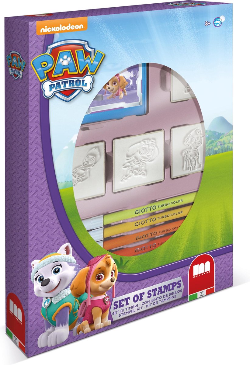 TIMP MULTIPRINT SKYE SET con 4 francobolli