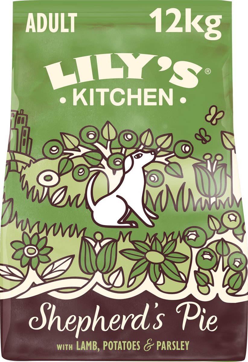 Lily's kitchen - comida para perros - comida seca - plato de granja con cordero - 12 kg