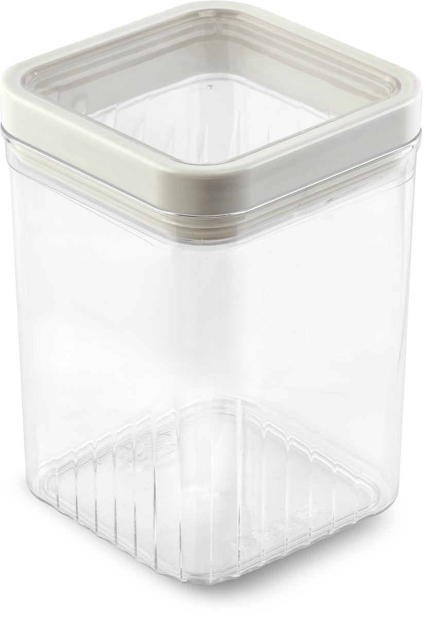 Curver kara voorraadbus - 1,2l - 10,7x10,7x16,4cm - wit