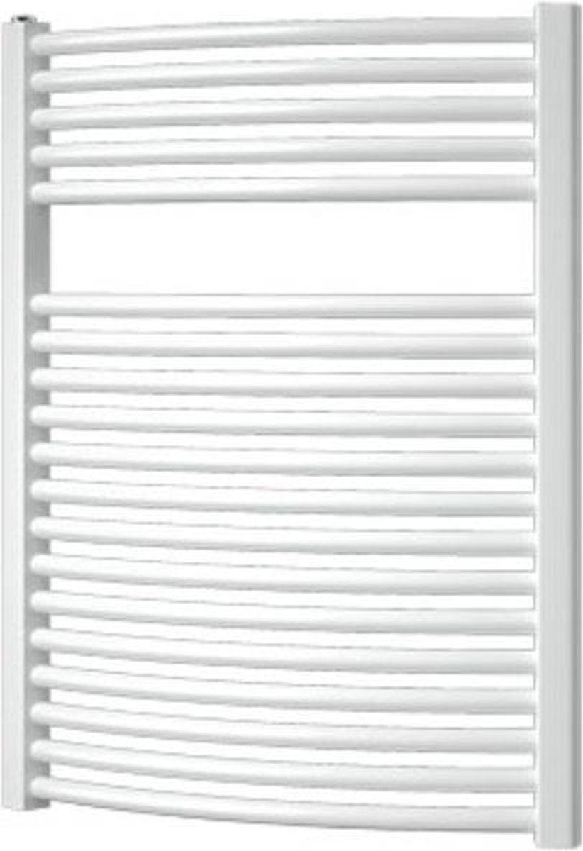 Radiatore di design Plieger onda - scaldasalviette - 76,4 cm x 58,5 cm - 528 watt - bianco