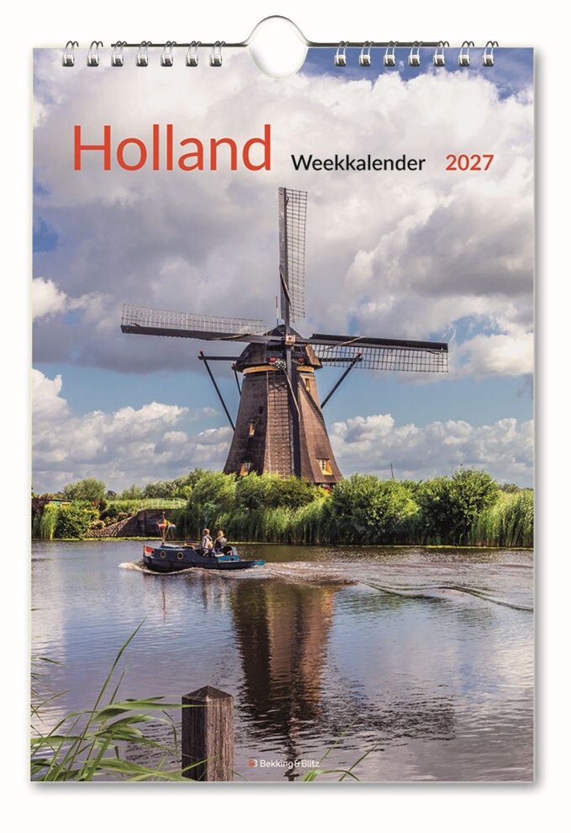 Calendario semanal de Holanda 2027