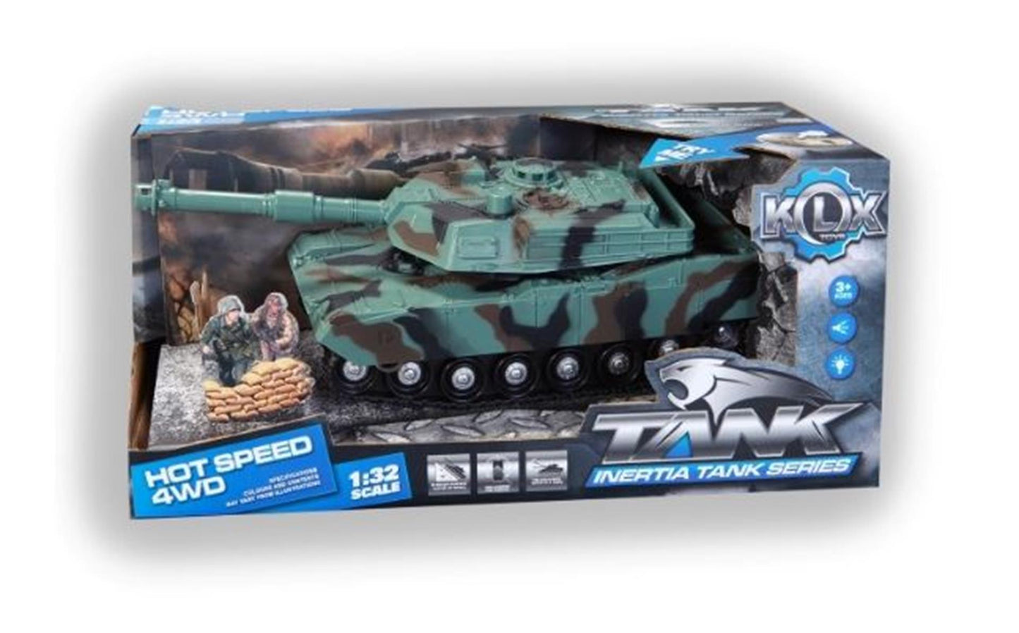 Frizione per carro armato militare 25 cm in scatola