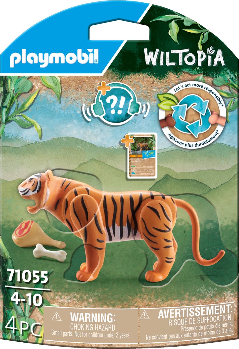 PlayMobil Wiltopia Tiger 71055