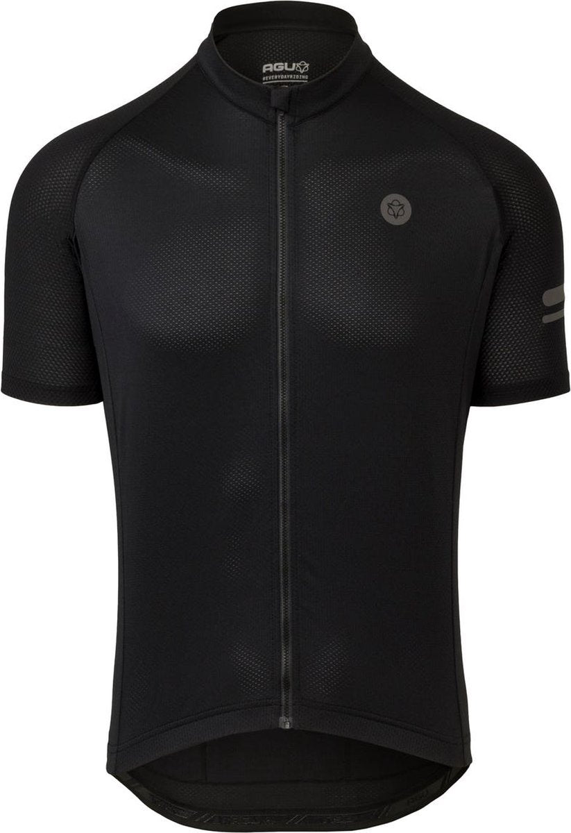 Maglia da ciclismo Core essenziale da uomo nera