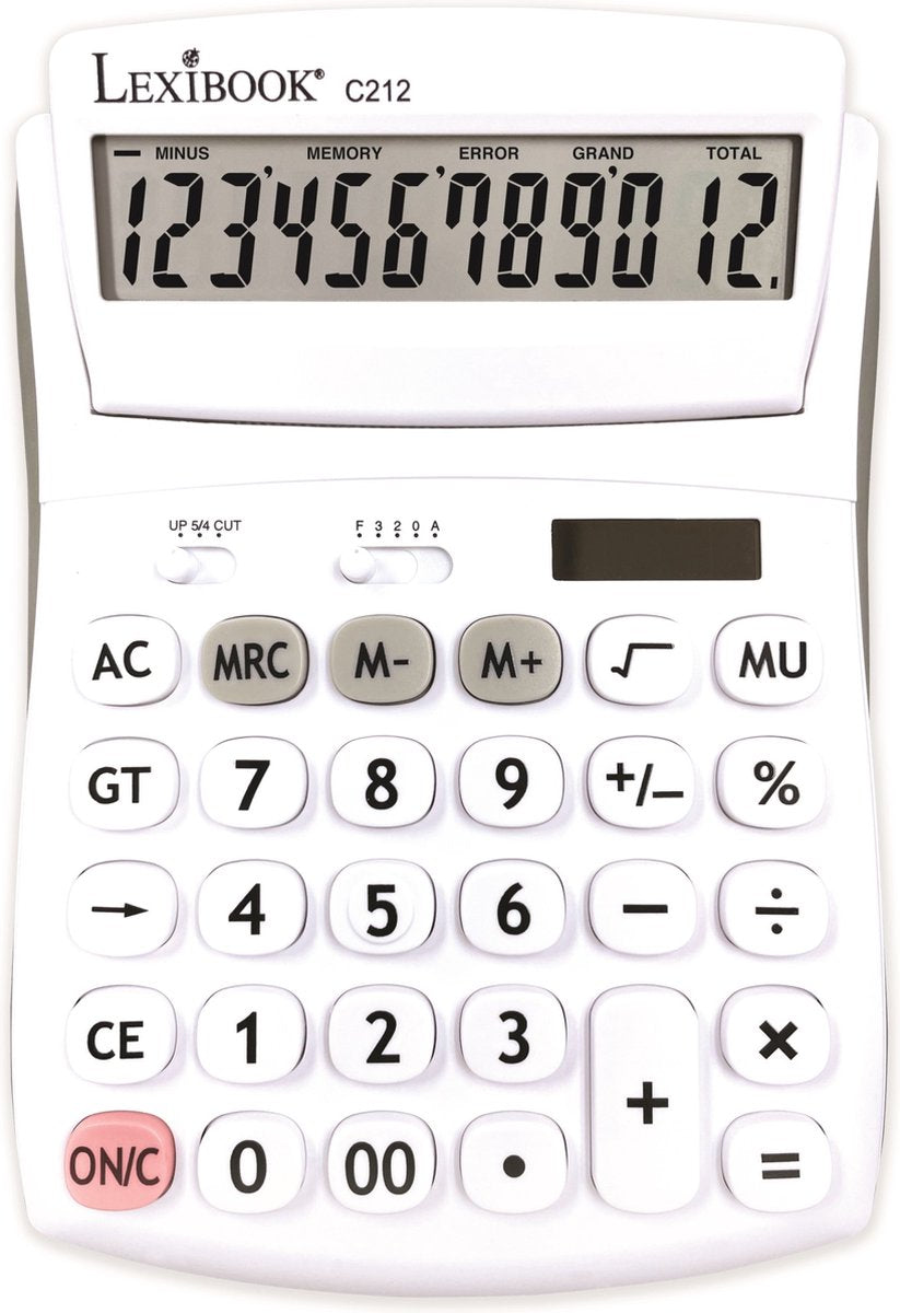 Calculadora de escritorio Lexibook de 12 dígitos
