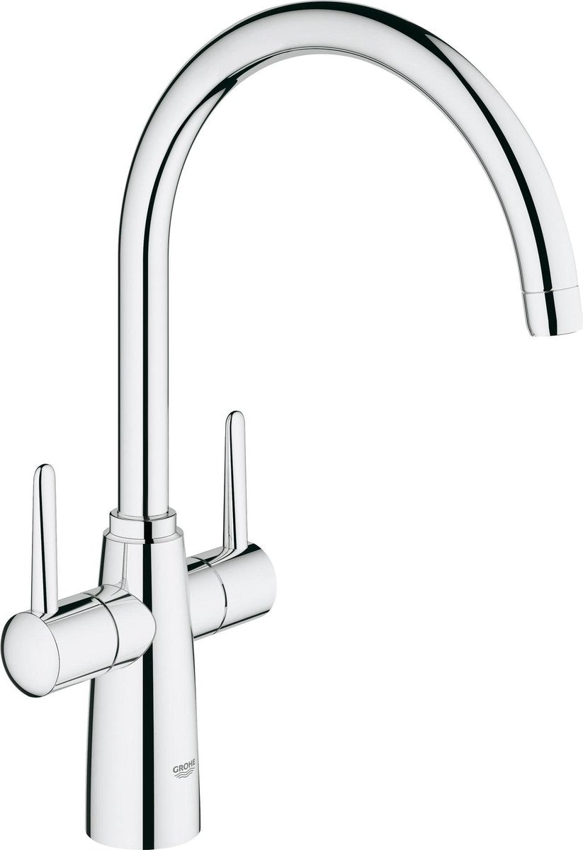Rubinetto cucina Grohe Ambi - bocca girevole - cromo