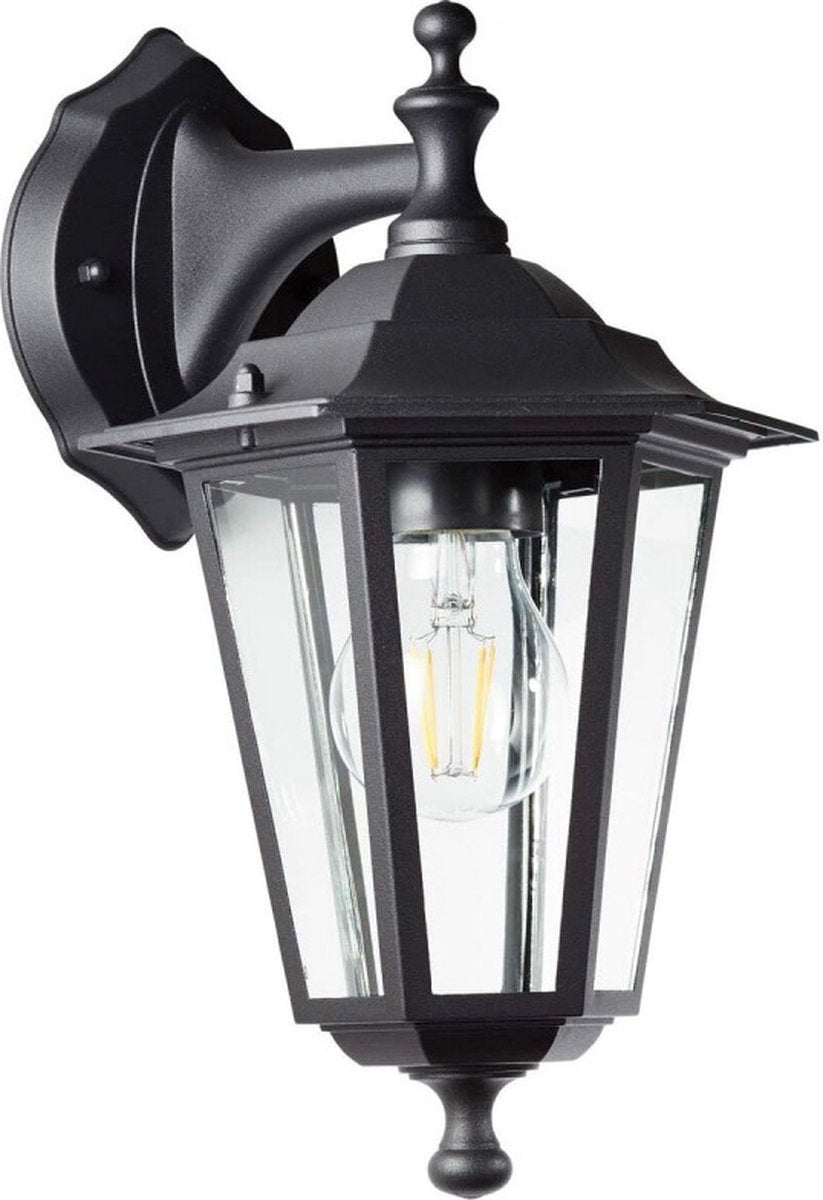 Brilliant carleen - lampada da esterno - ip44 - e27 max 1x40w - nera