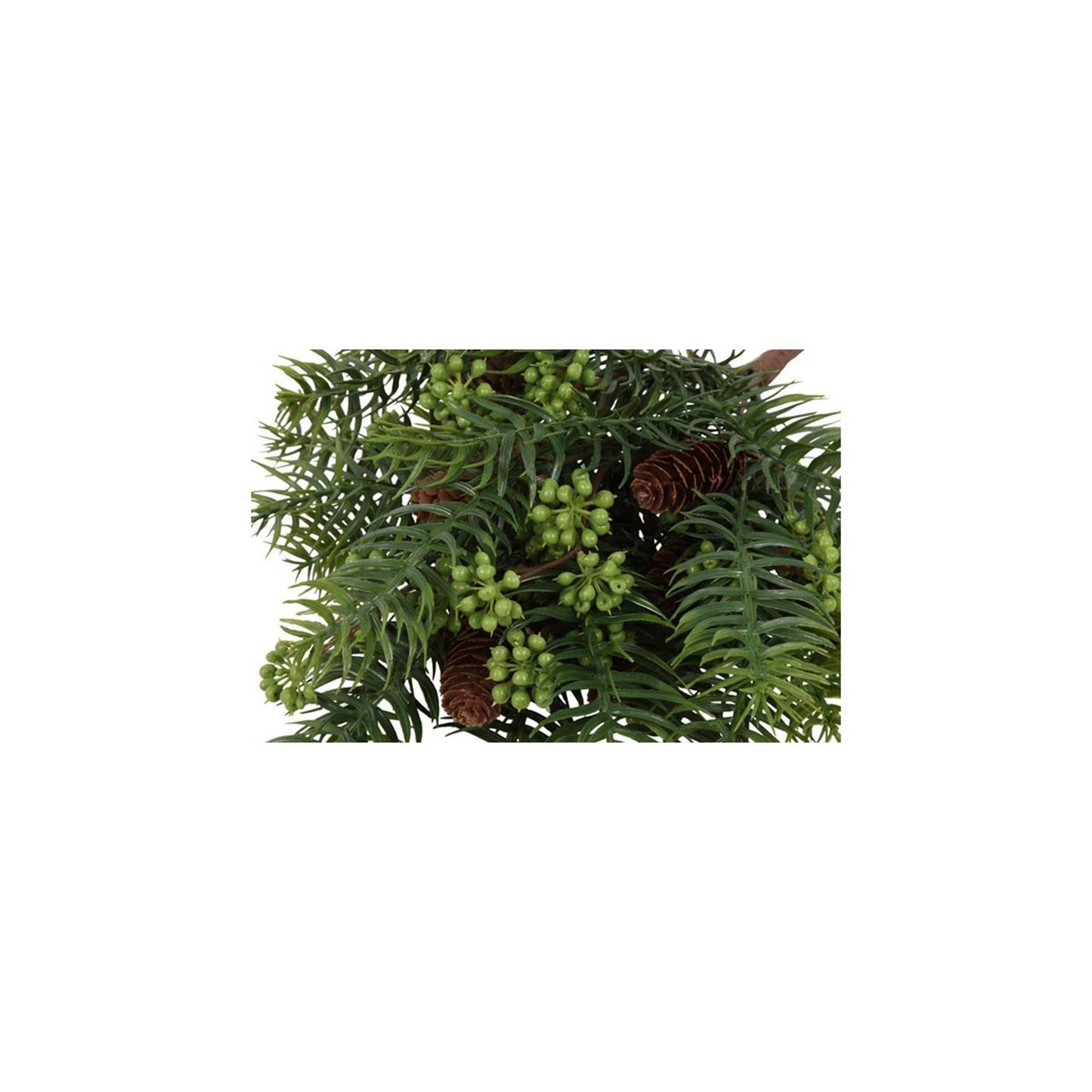 Ramo artificiale Countryfield bacche di edera verde 41xh25.4cm