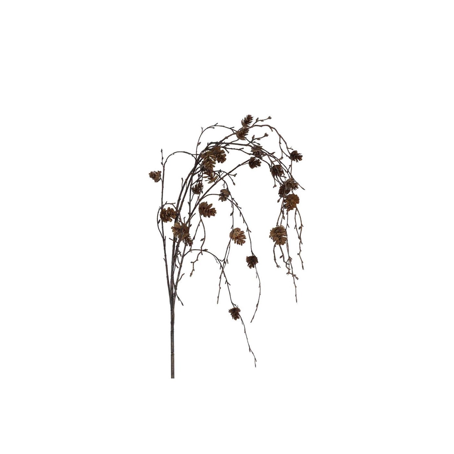 Ramo artificiale Countryfield larice xl marrone 133x12x8cm