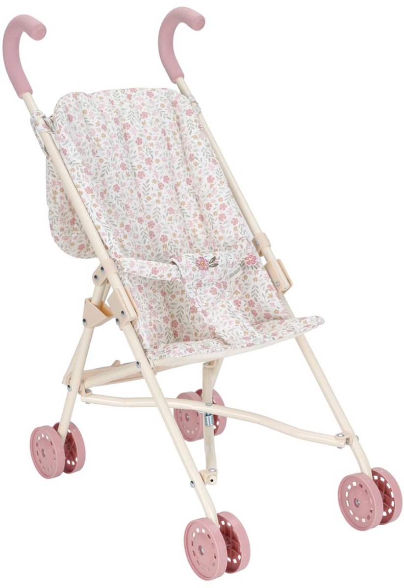 Cochecito de muñecas holandesas flores suaves
