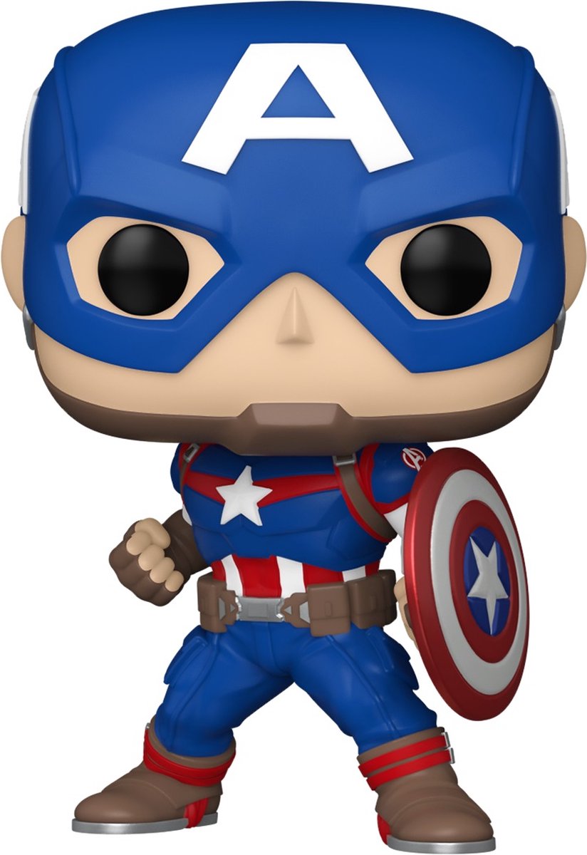 ¡Funko pop! maravilla: capitan america #1419 (nuevos clásicos)