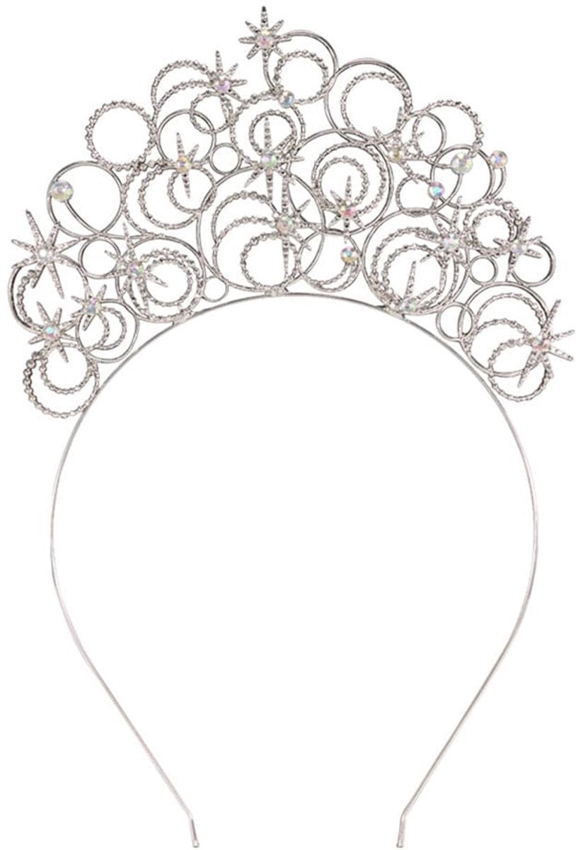Noble collection wicked role play replica glinda's bubble tiara 26 cm replica: down-scaled