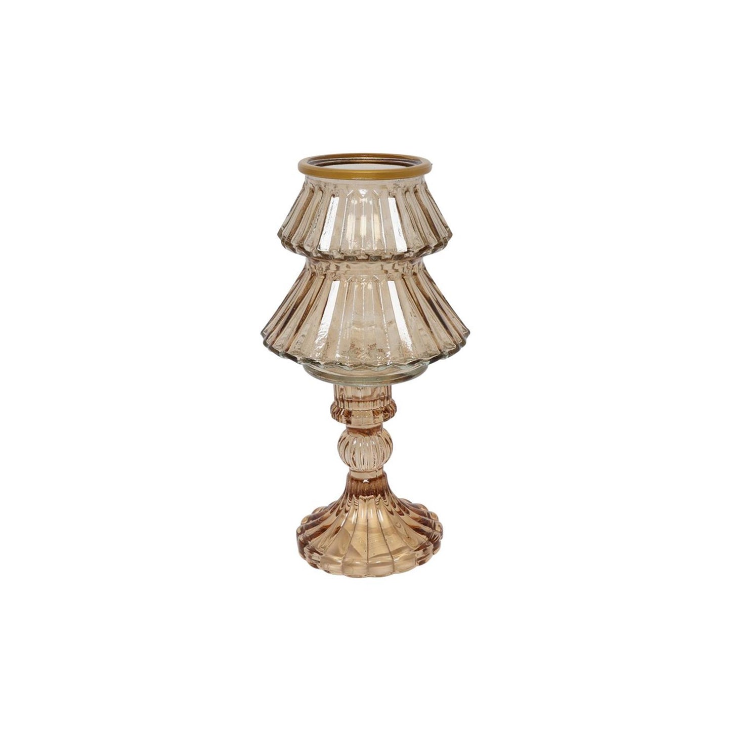 Albero portacandele Countryfield marrone ø10,5xh18,5cm